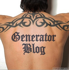 Tattoo Writing Generator