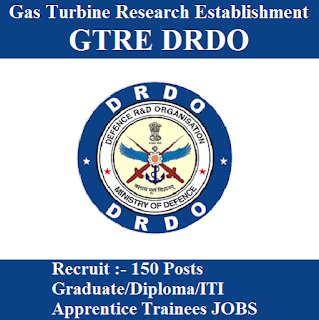 GTRE DRDO Answer Key 2017 | 150 Posts | Apprentices Jobs | Sarkari Naukri Gas Turbine Research Establishment, GTRE, Defence Research And Development Organisation, DRDO, DRDO Answer Key, Answer Key, drdo logo