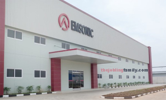 Lowongan Kerja Terbaru PT Emsonic Indonesia 2018