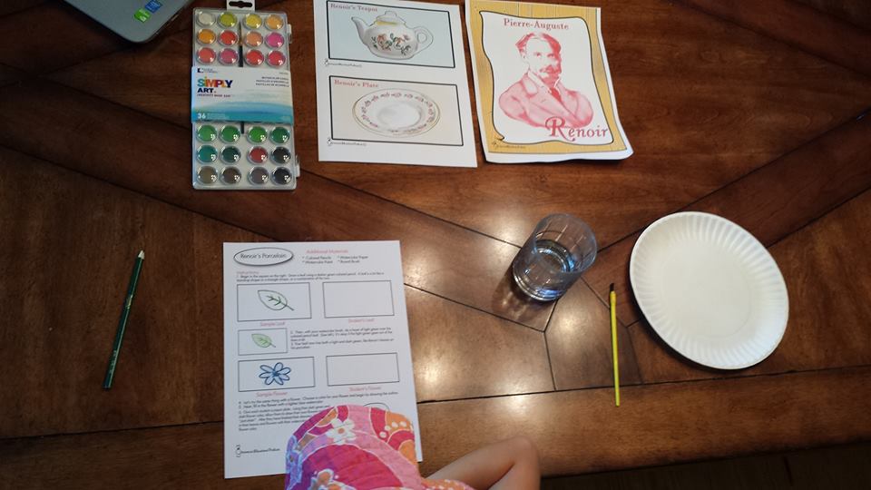 Glimmercat Education Art and Art History for Elementary Students