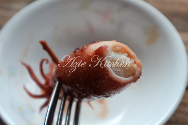 Ketupat Sotong Bertelur Azie Kitchen