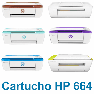 Cartucho HP 664 preto e colorido Cartucho HP 664 preto e colorido
