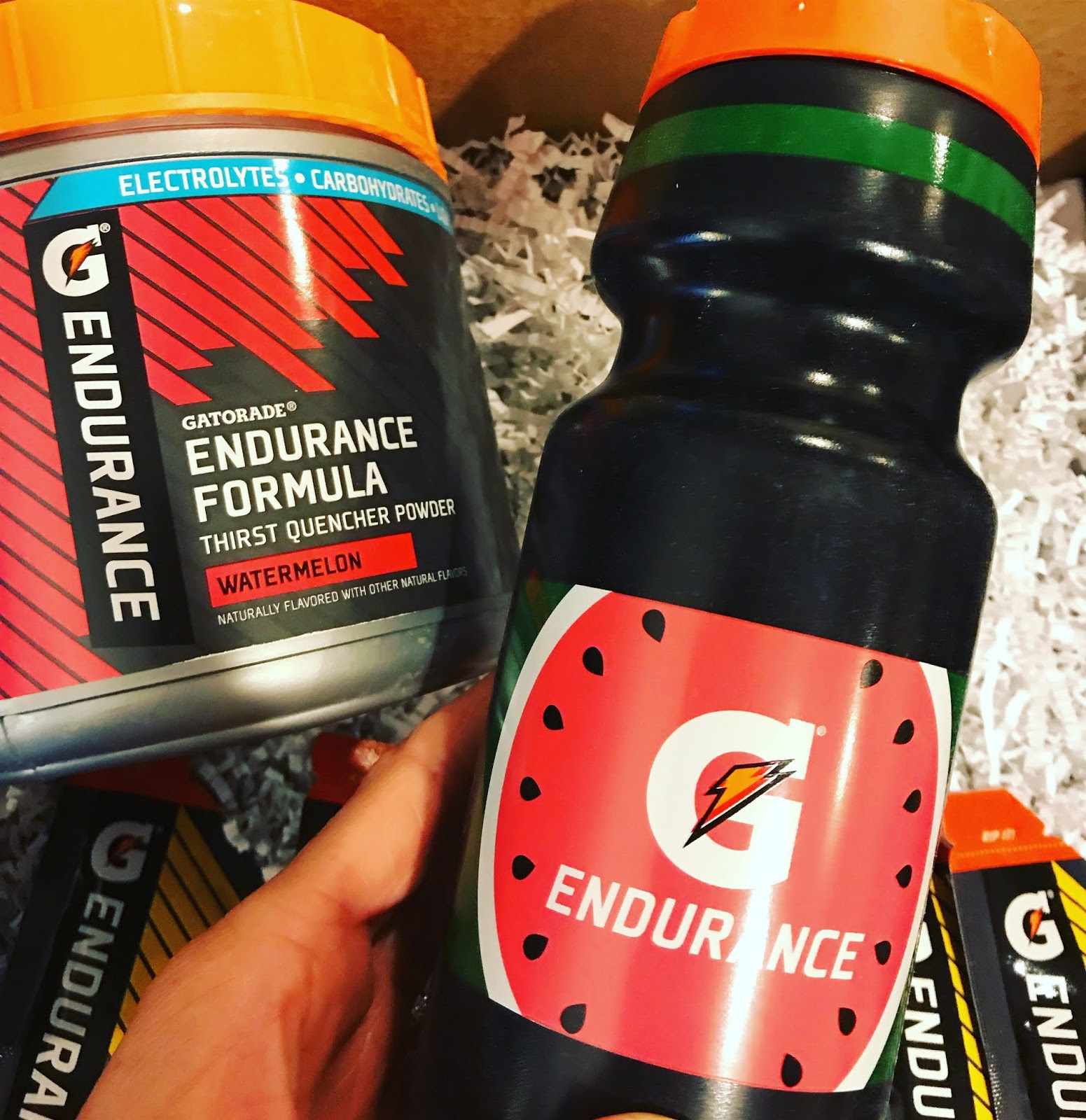 Road Back to Boston Product Review NEW Watermelon Gatorade Endurance