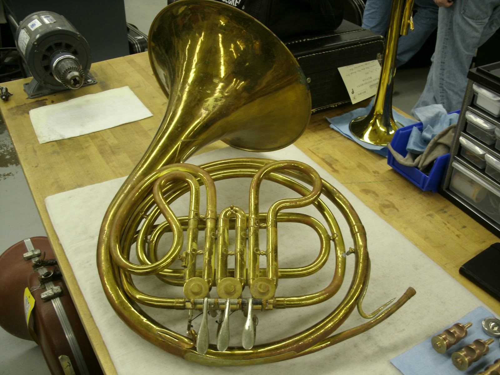 Band Instrument Repair at Minnesota State College Cor Solo Natural Horn