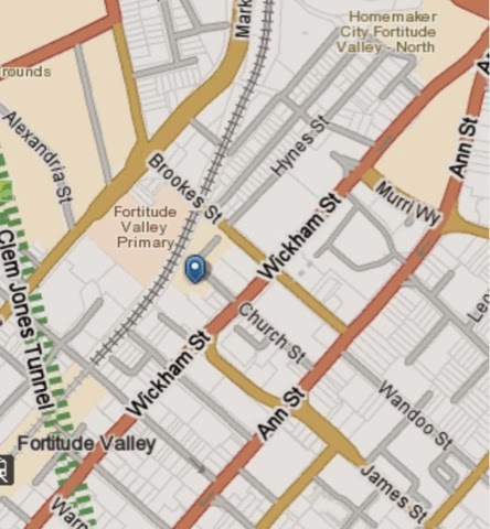 Fortitude Valley Map 