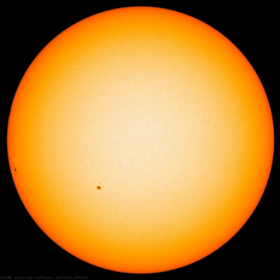 two sunspots