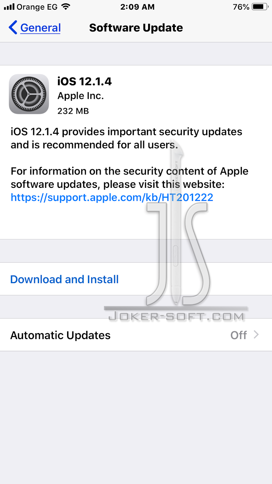 تحميل إصدار IOS 12.1.4 IPSW لاجهزة IPhone, IPad, IPod Touch