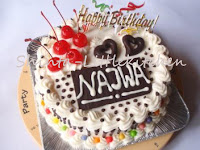 Cake Ultah Najwa