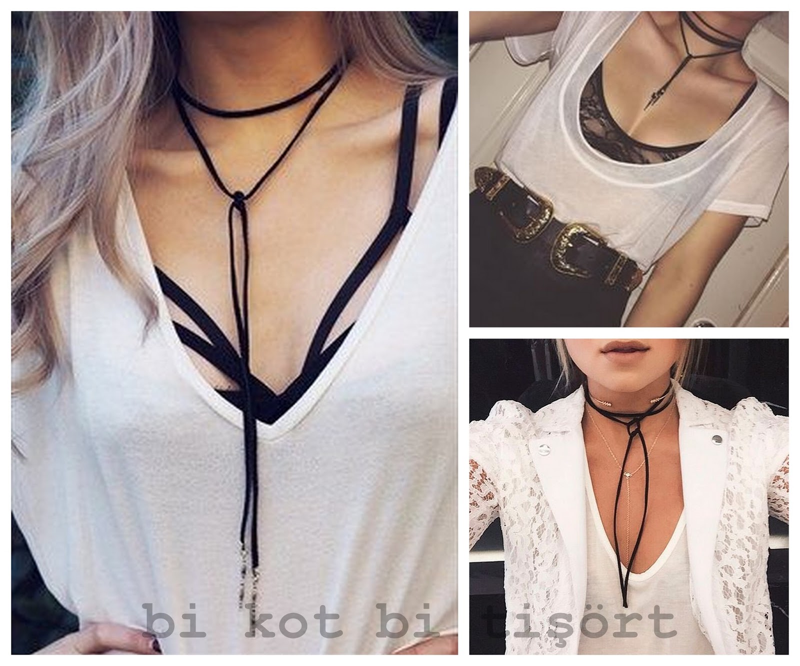 Şimdi Trend Choker Kolye Modelleri 2017 Şimdi Trend Choker Kolye Modelleri 2017