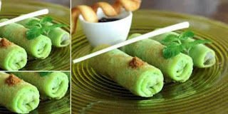 Resep Kue Dadar Gulung Durian Cara membuat kue dadar gulung duren