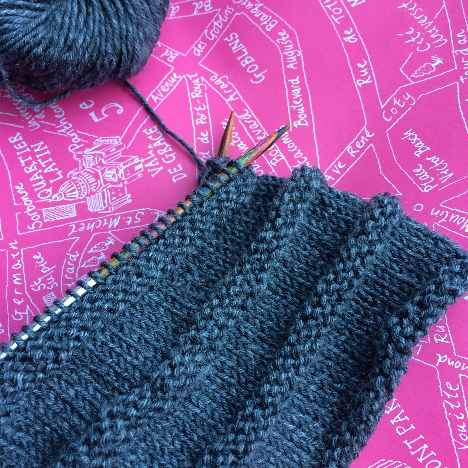 Making at Number 14 Knitting patterns for beginners