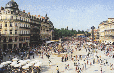Montpellier - Plaza de la Comedia - que visitar