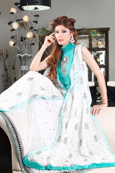 Formal Dresses Embroidery Designs 2012-2013 | Pakistani New Party Dresses