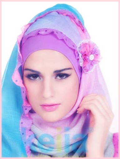 Contoh Kreasi Model Jilbab Cantik