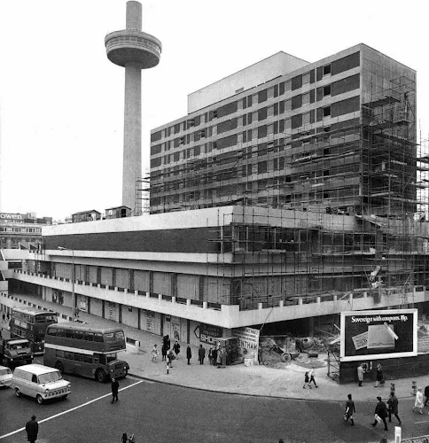 St John's Precinct, Lime Street, 1968