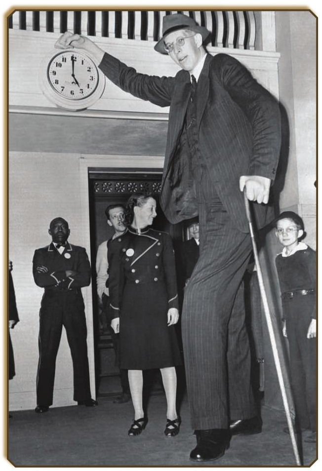 Robert Wadlow Height At 13