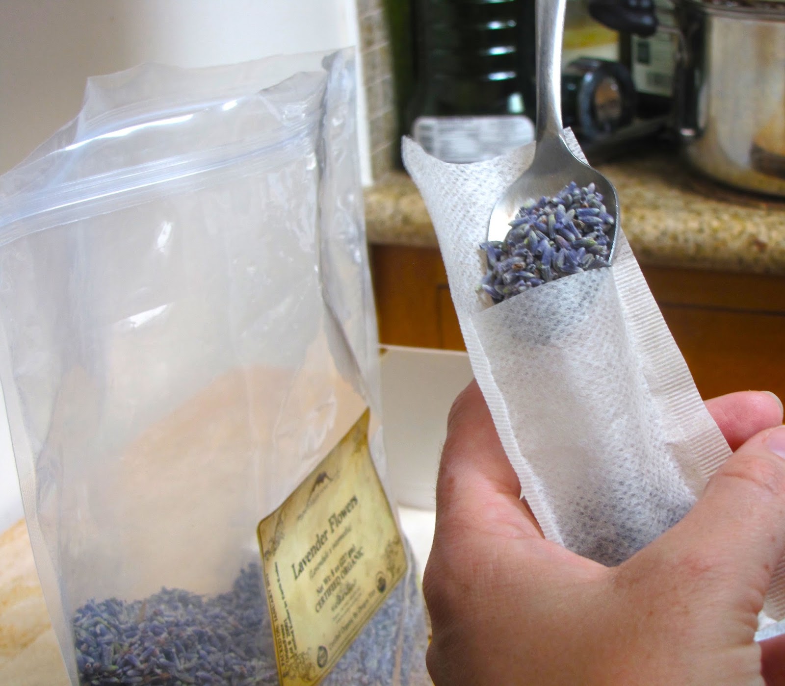 White Buffalo Naturals DIY Trader Joe's Lavender Dryer Bags