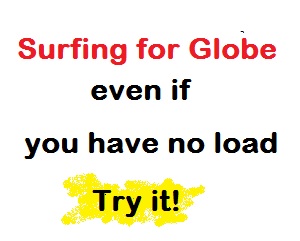 Surfing Globe Without Load Surfing Globe Without Load