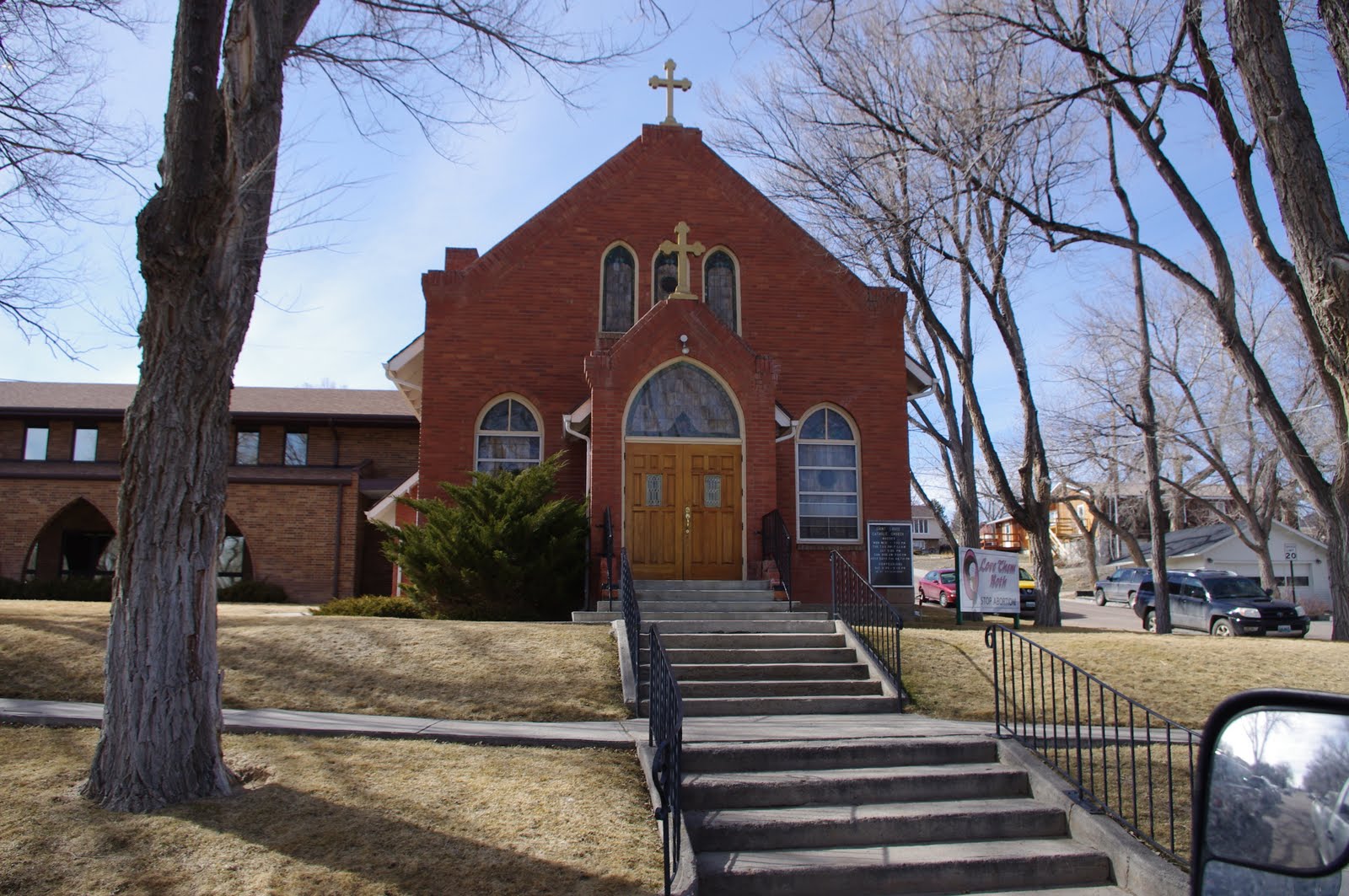 Churches of the West St. Louis Roman Catholic Church, Glenrock Wyoming