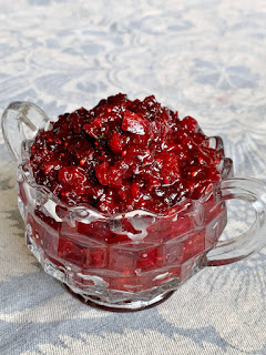 Spicy Cranberry Five-Spice Relish