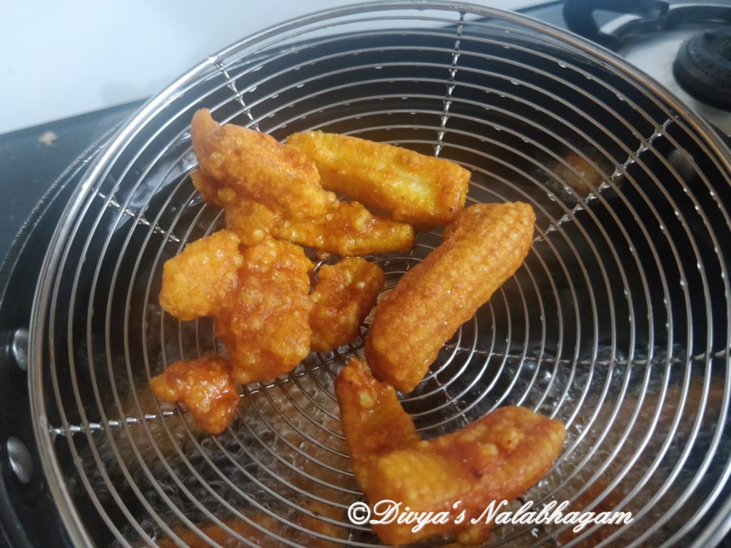 Baby Corn Fry Divya's Nalabhagam