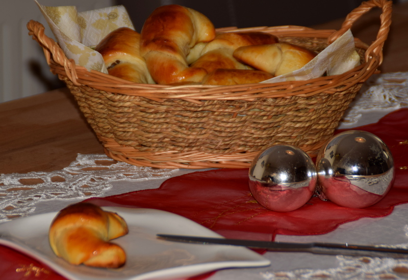 Simi´s Foodblog: Gefüllte Schinkenhörnchen