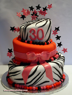 Cute birthday cake for your special woman