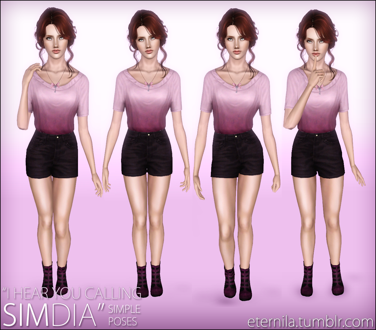 My Sims 3 Blog I Hear You Calling Simdia Pose Pack By Eternila