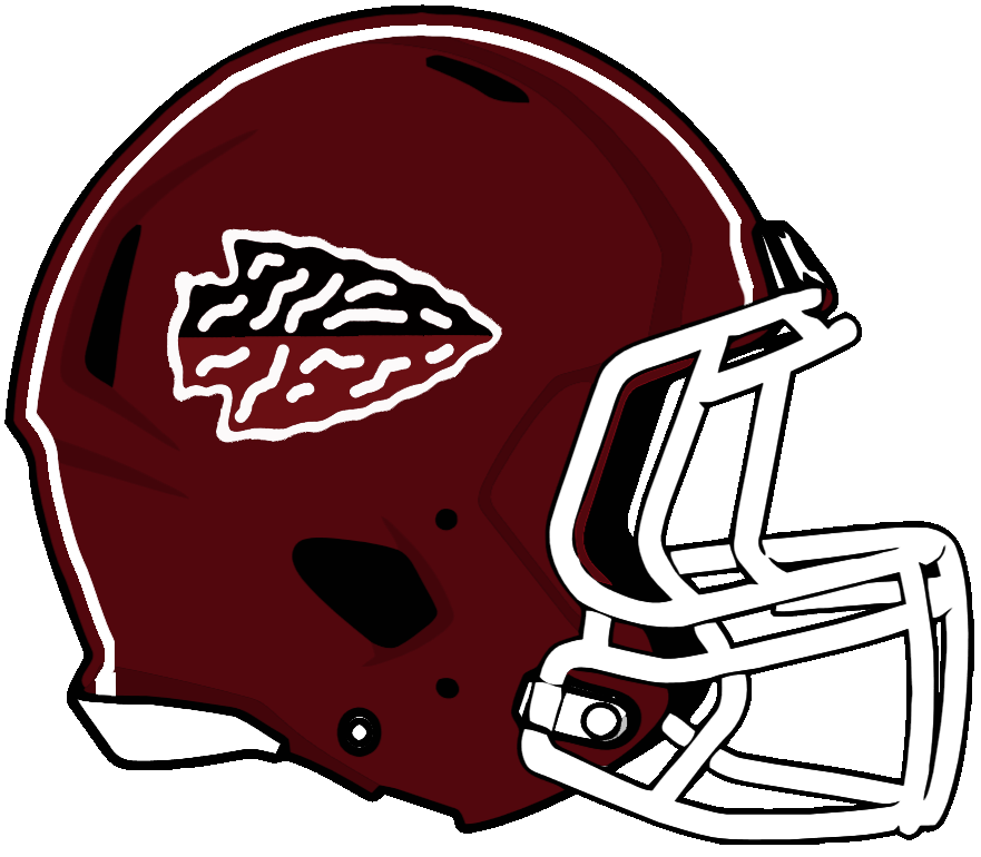 Mississippi High School Football Helmets 3A
