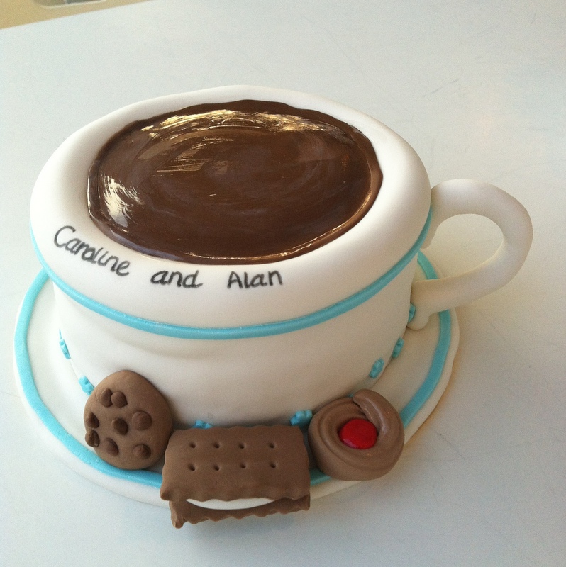 TeaRoom by Bel Jee Coffee (cup) Cake