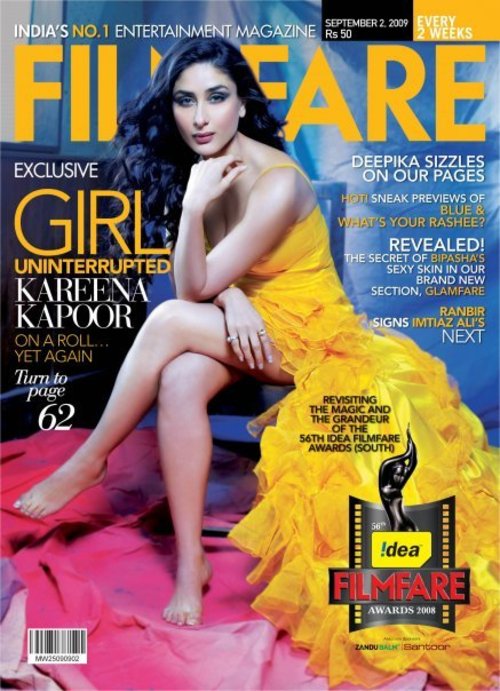 Beautifull Wallpapers: Kareena Kapoor in Yellow dress