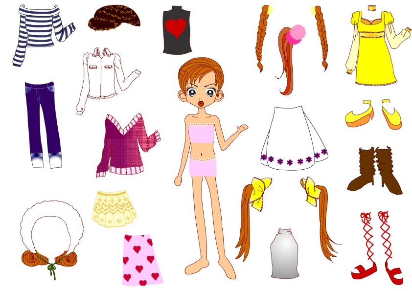 Kids Under 7: New Dolls with Clothes