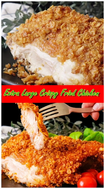 Extra Large Crispy Fried Chicken Extra Large Crispy Fried Chicken