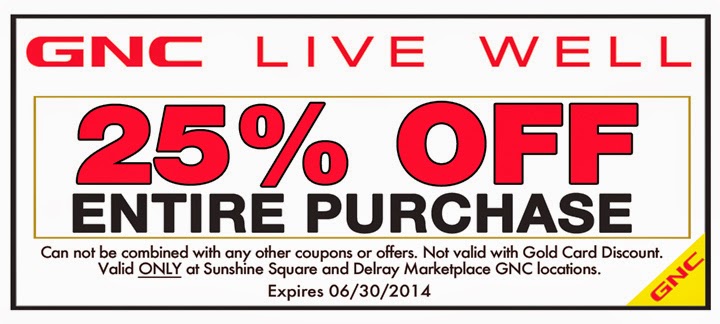 Shop Boynton Beach GNC Coupons