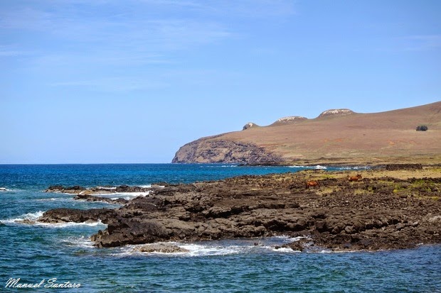 Isola di Pasqua, raggiungendo Anakena Isola di Pasqua, raggiungendo Anakena