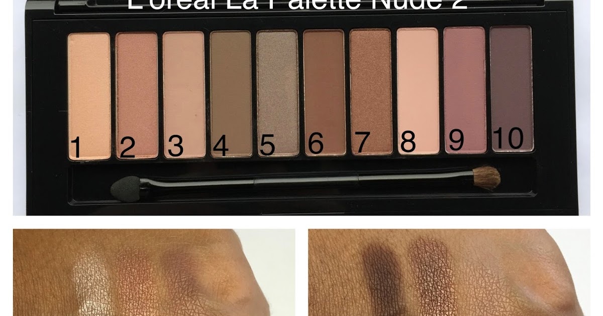 Nude obsessions eyeshadow palette
