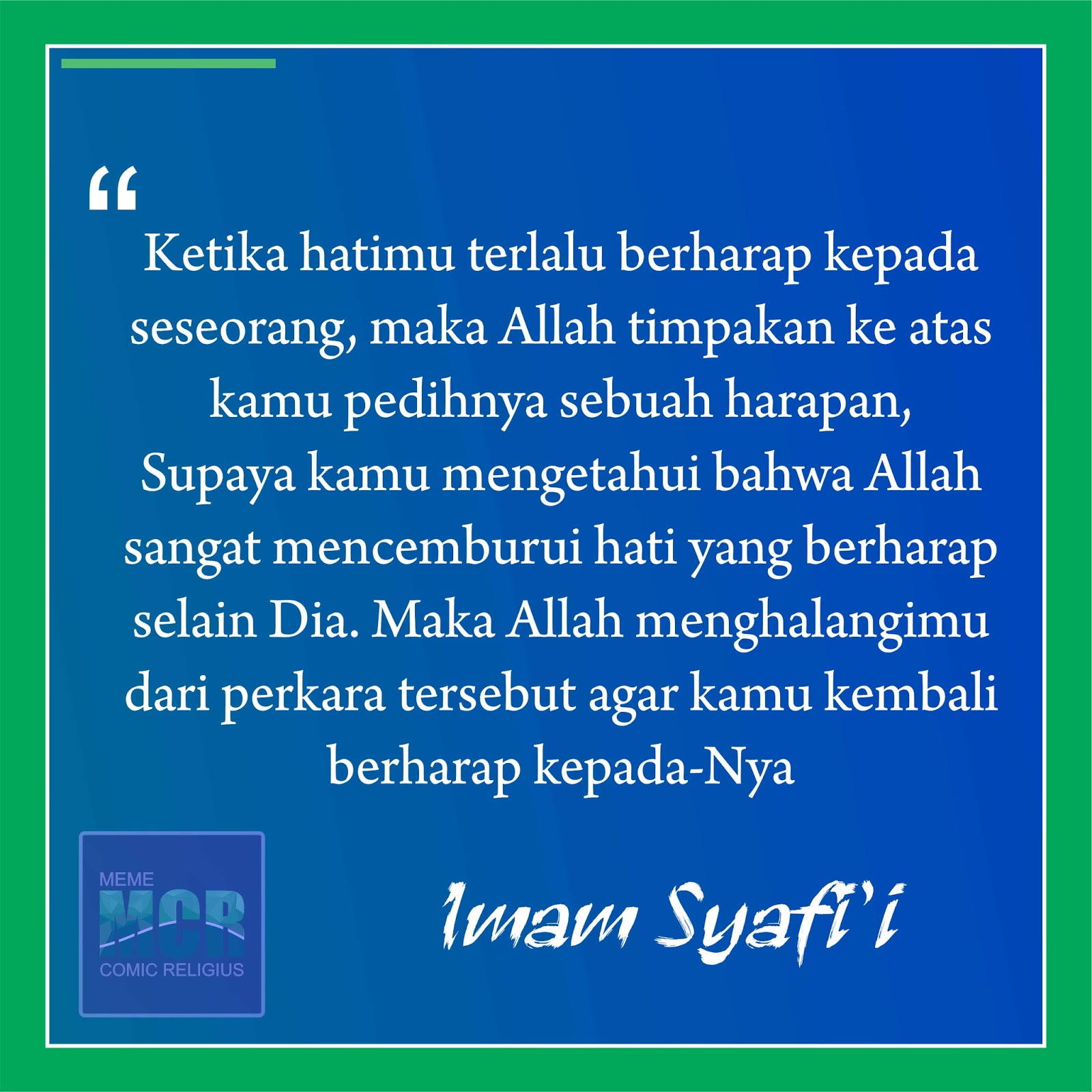 21 7 Kata Mutiara Imam Syafii Inspirations Kata Mutiara Terbaru