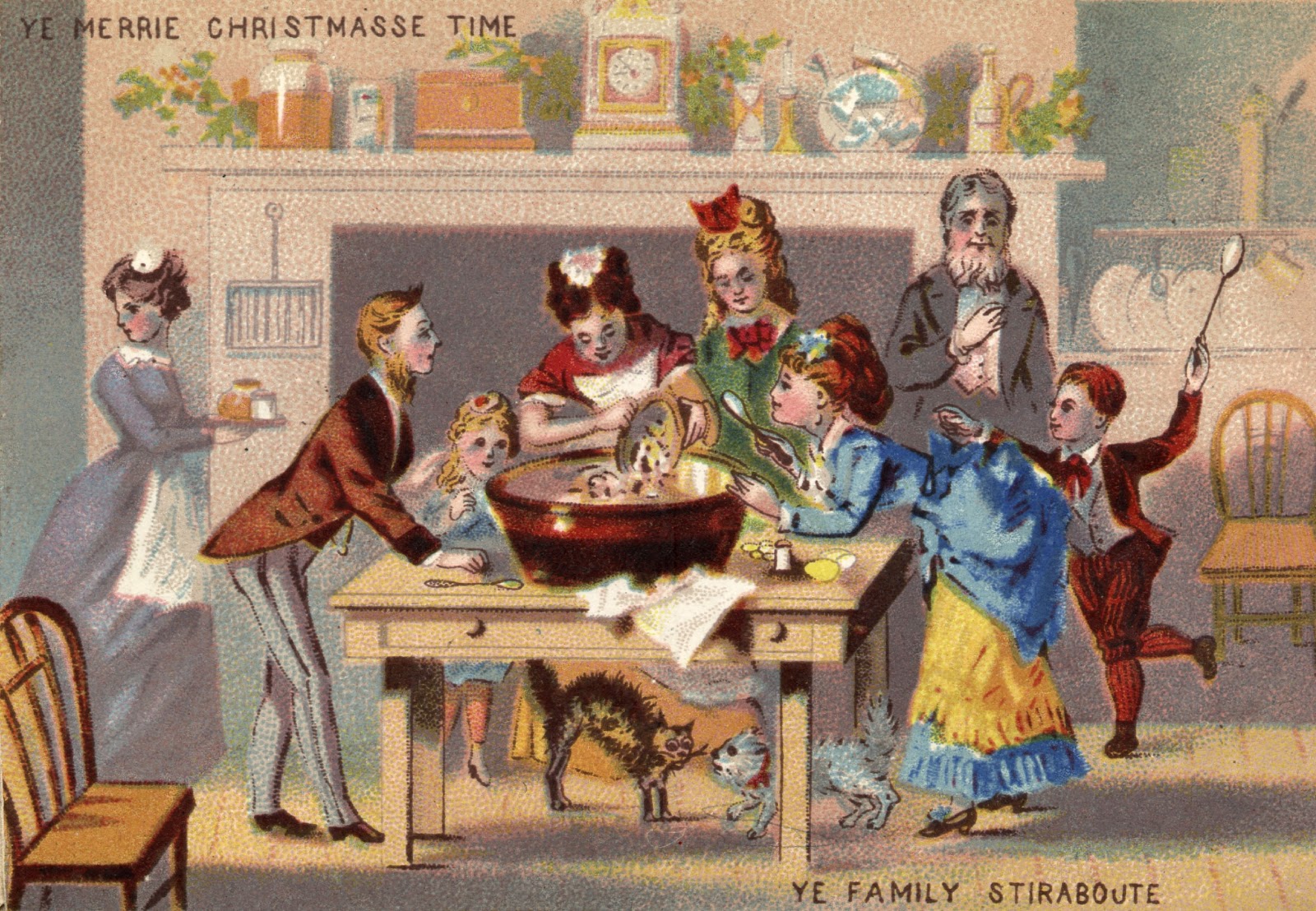 The Merry Dressmaker: A Victorian New Year's Wish...