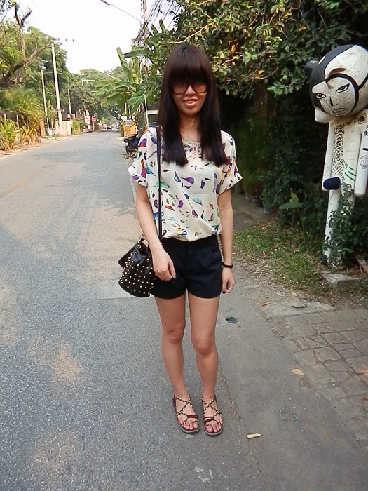 HighThai: Chiang Mai Street Style: Birds of a feather