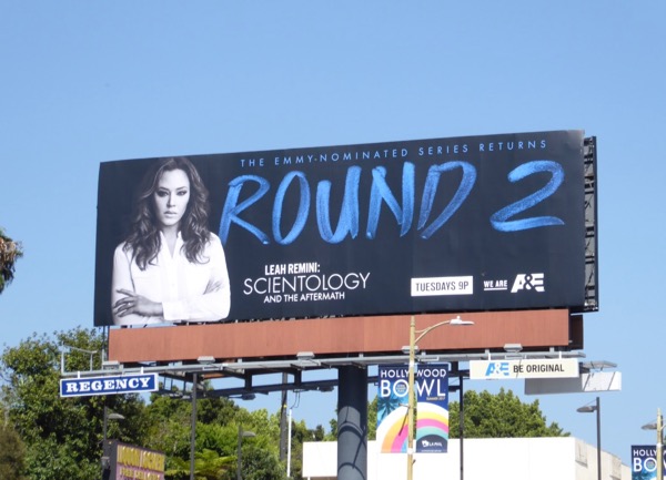 Leah Remini: Scientology and the Aftermath season 2 billboard Leah Remini Scientology Aftermath season 2 billboard