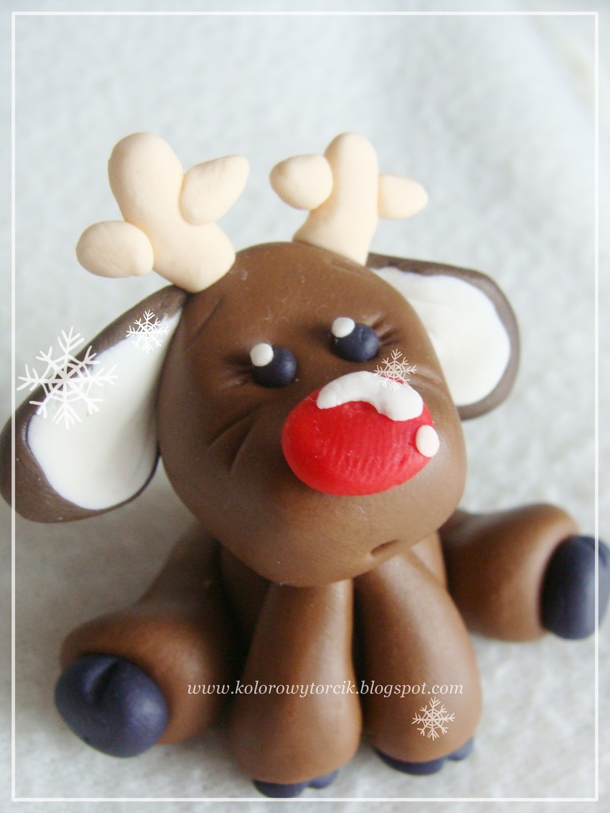 Kolorowy torcik moje hobby Figurki z masy cukrowej