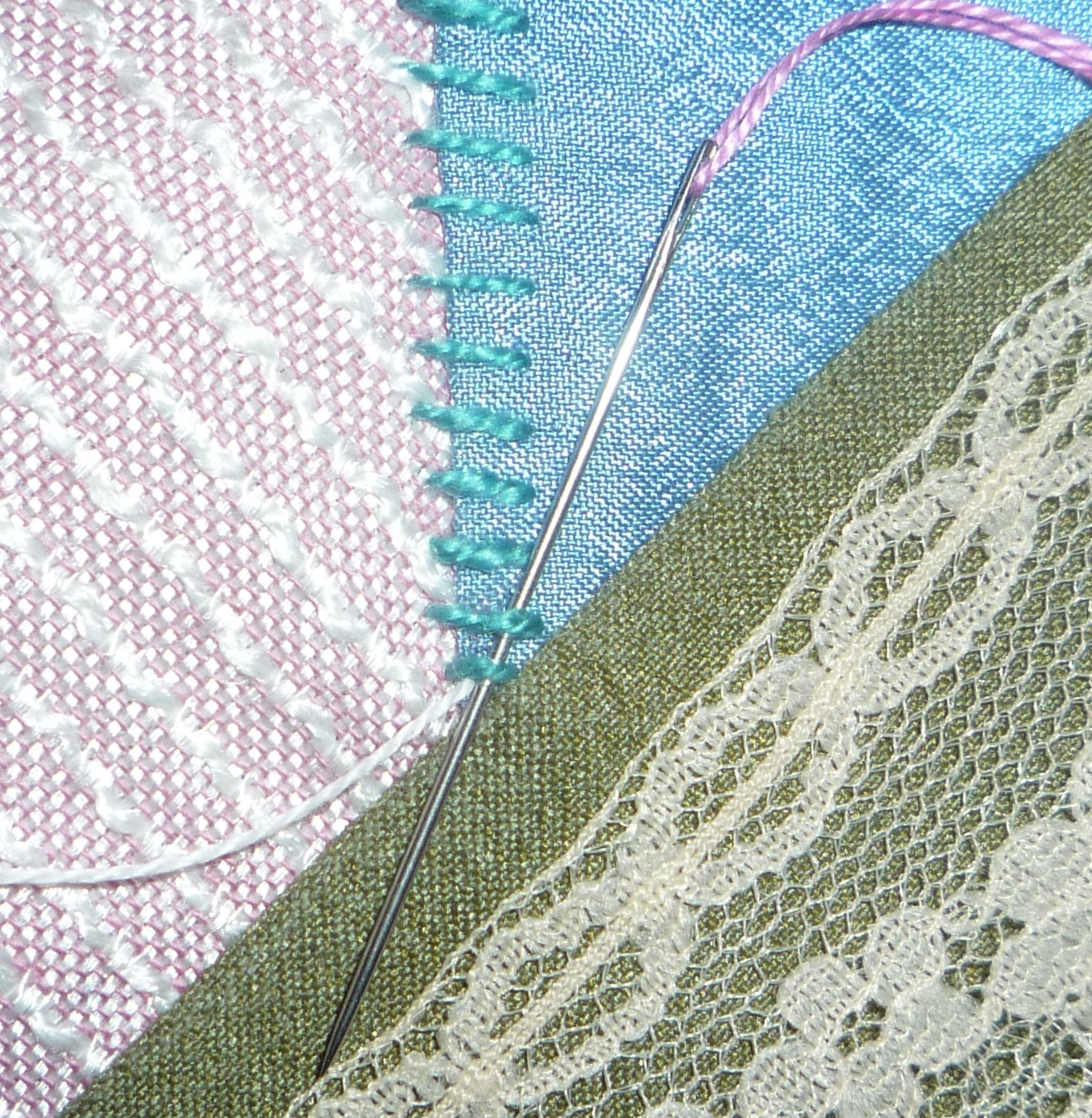 Tutorial Portuguese Border Stitch/Portuguese Braid Stitch