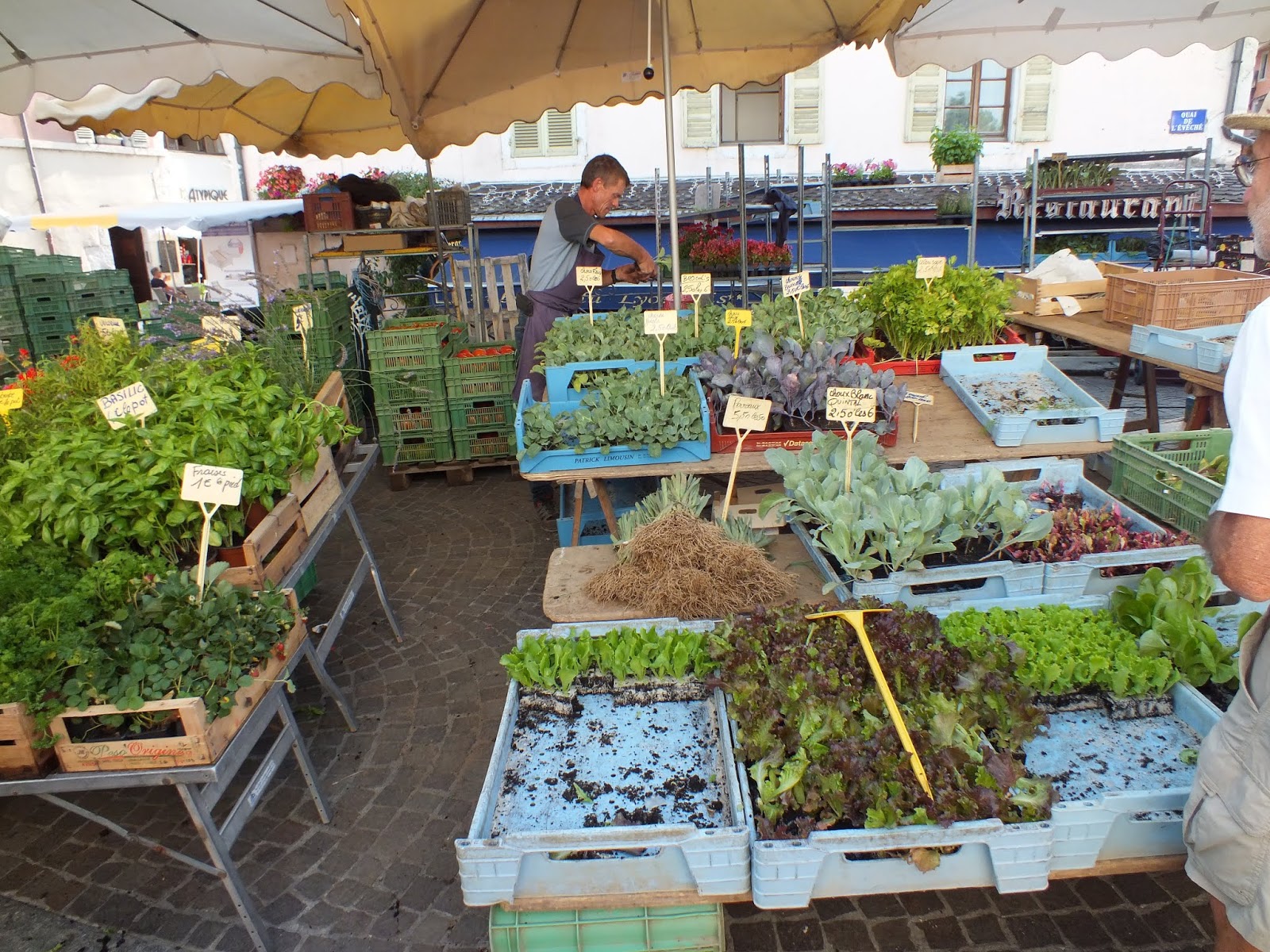 straythreads Farmers Market at Annecy