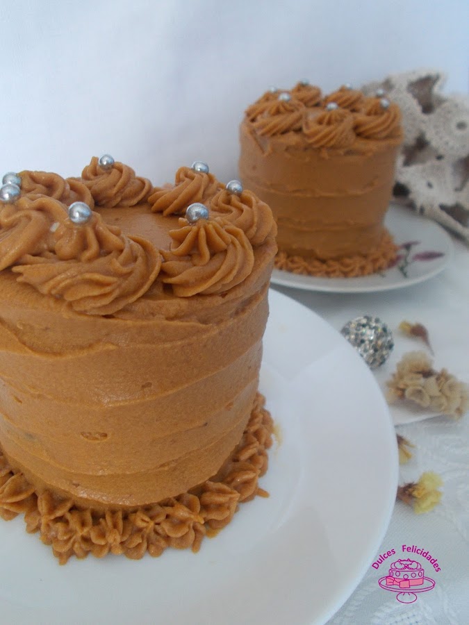 Tarta de chocolate y dulce de leche