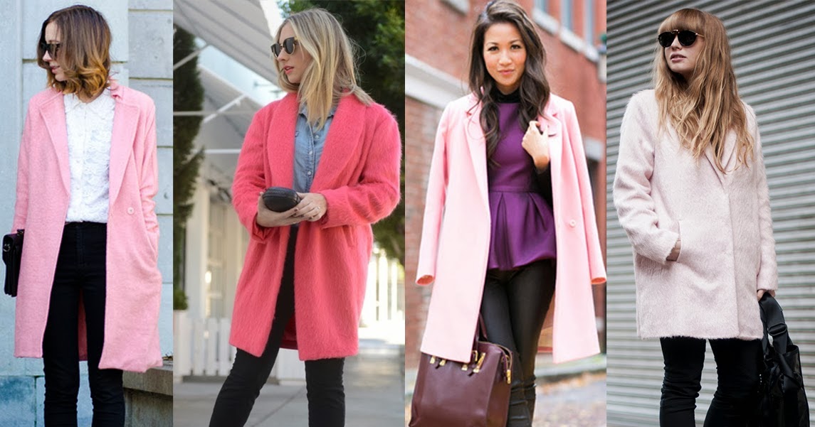 8 stylish ways to wear a pink coat with your jeans