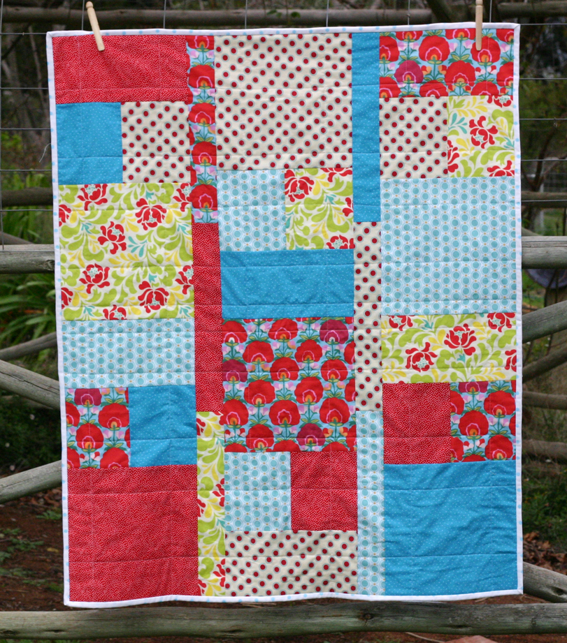 Kate Henderson Quilts: Easy Fat Quarter Quilt Pattern