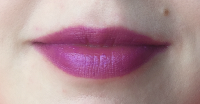 Hard Candy Fierce Effects Lipstick Newly Berried Swatch