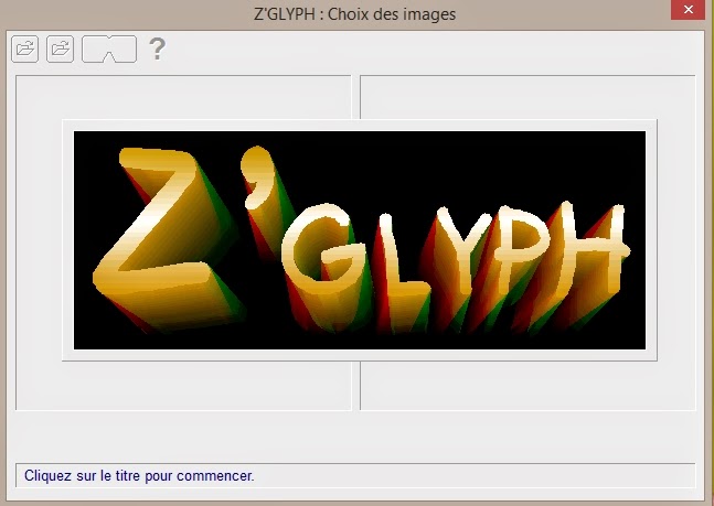 logiciel anaglyphe Z'GLYPH