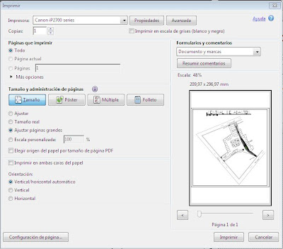 imagen impresión pdf