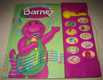 JuaiMurah 2 Big Barney Musical Books